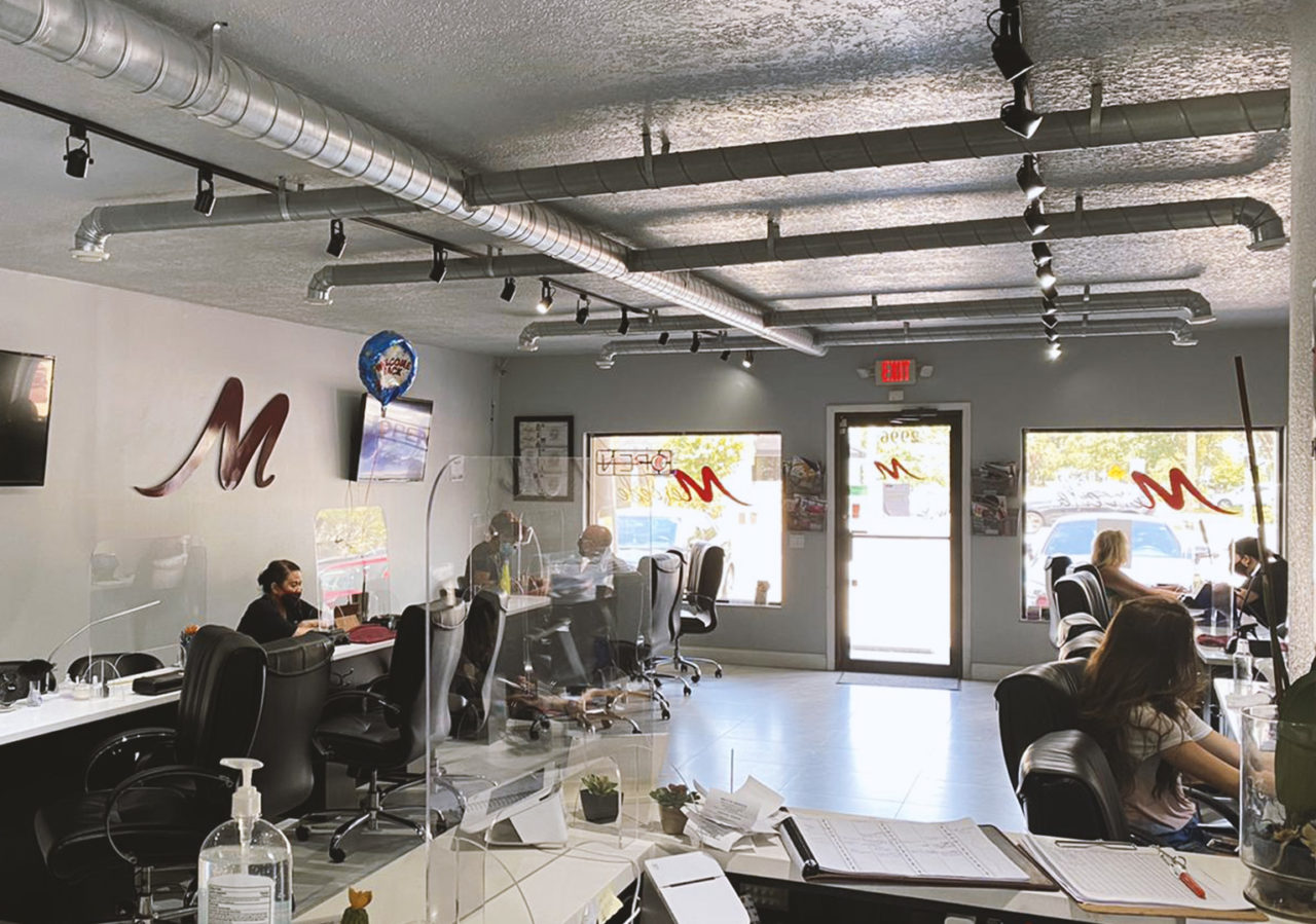 Nails by Mercede Day spa offering manicures, pedicures, waxing