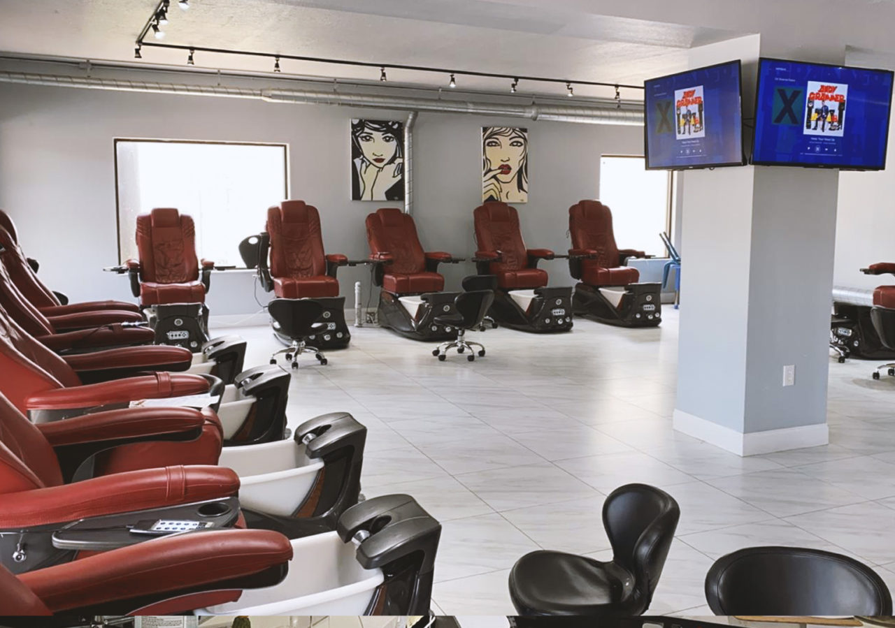 Nails by Mercede Day spa offering manicures, pedicures, waxing